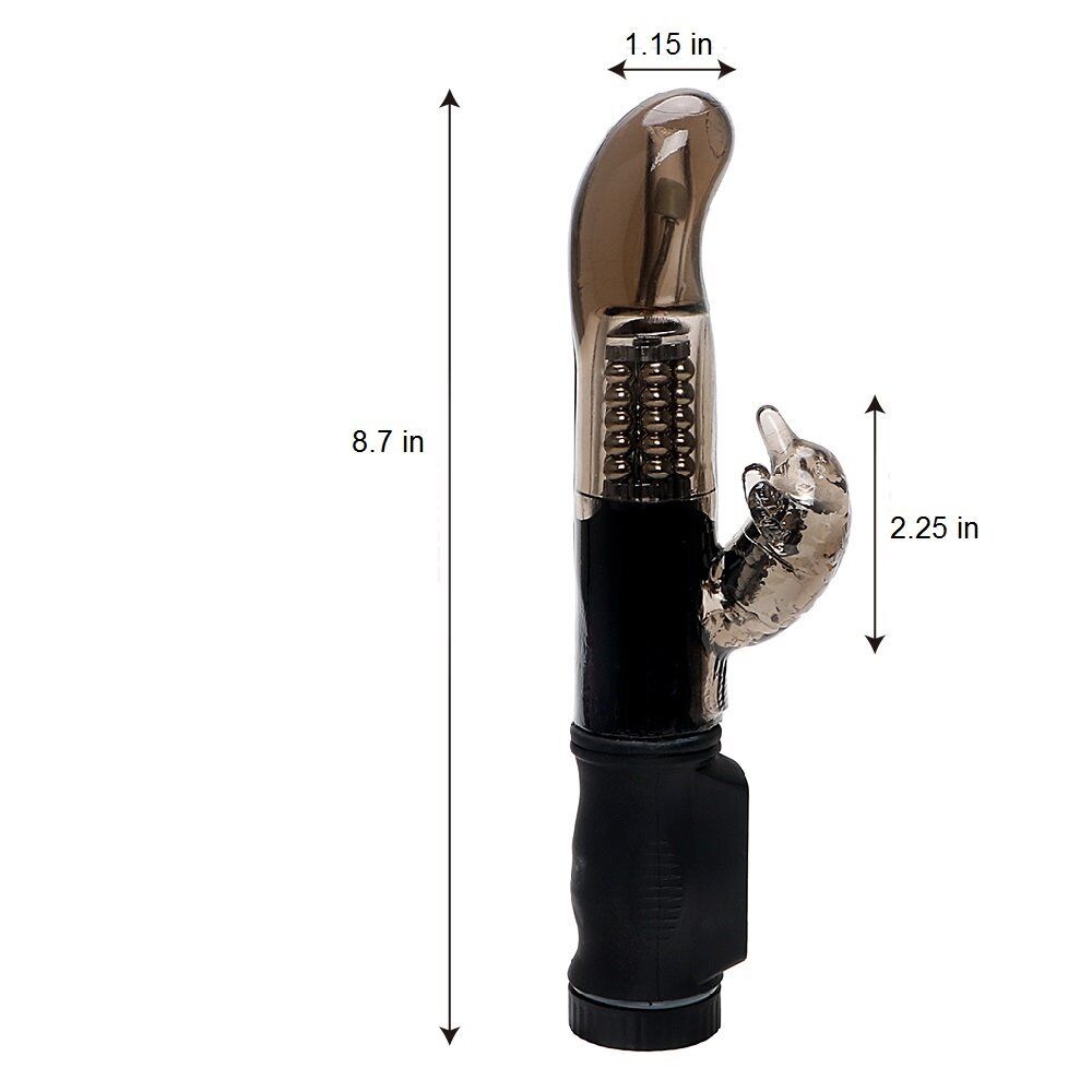 Jelly Clitoral G-spot Rabbit Vibrator Dildo Beginner Sex-toys for Women Couples