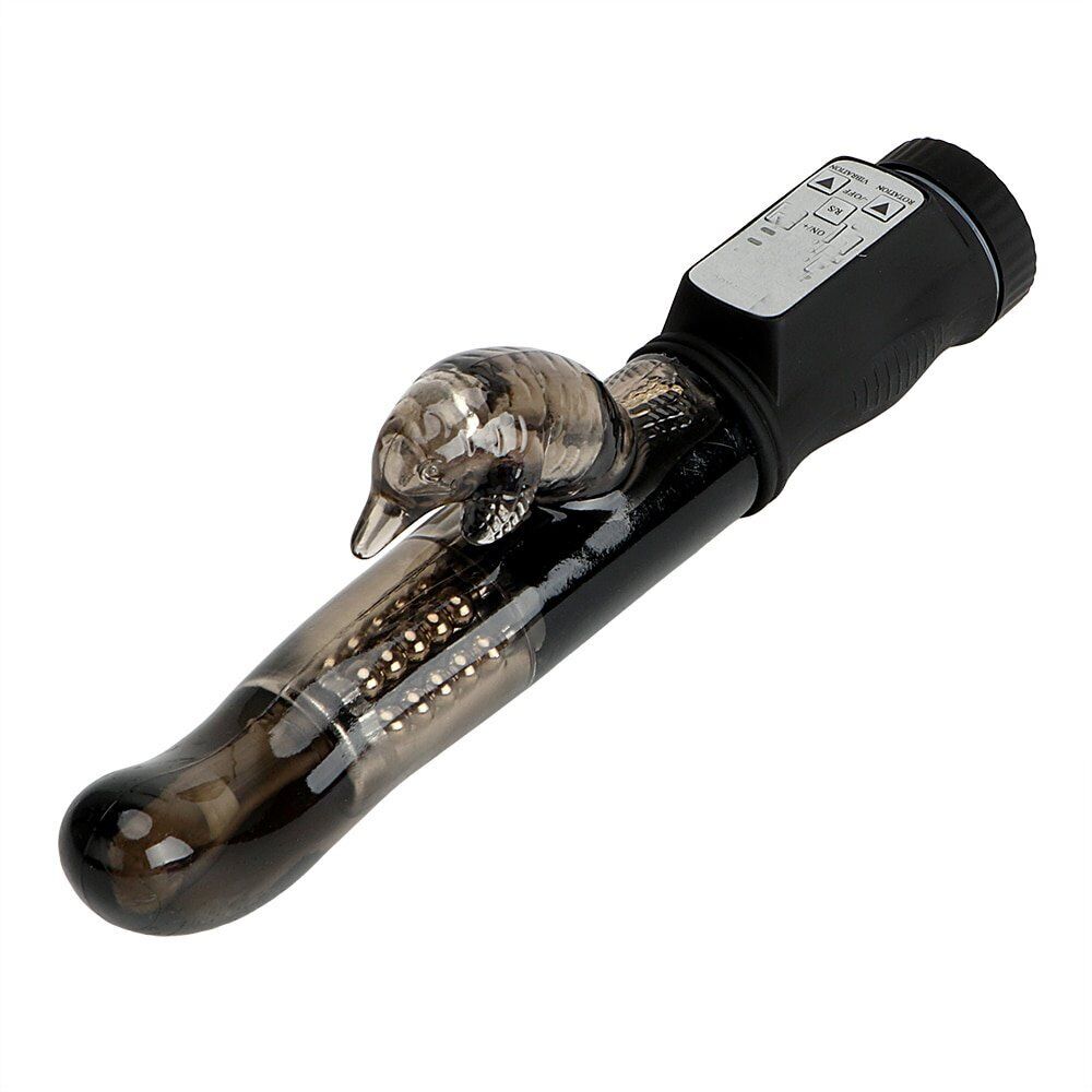 Jelly Clitoral G-spot Rabbit Vibrator Dildo Beginner Sex-toys for Women Couples