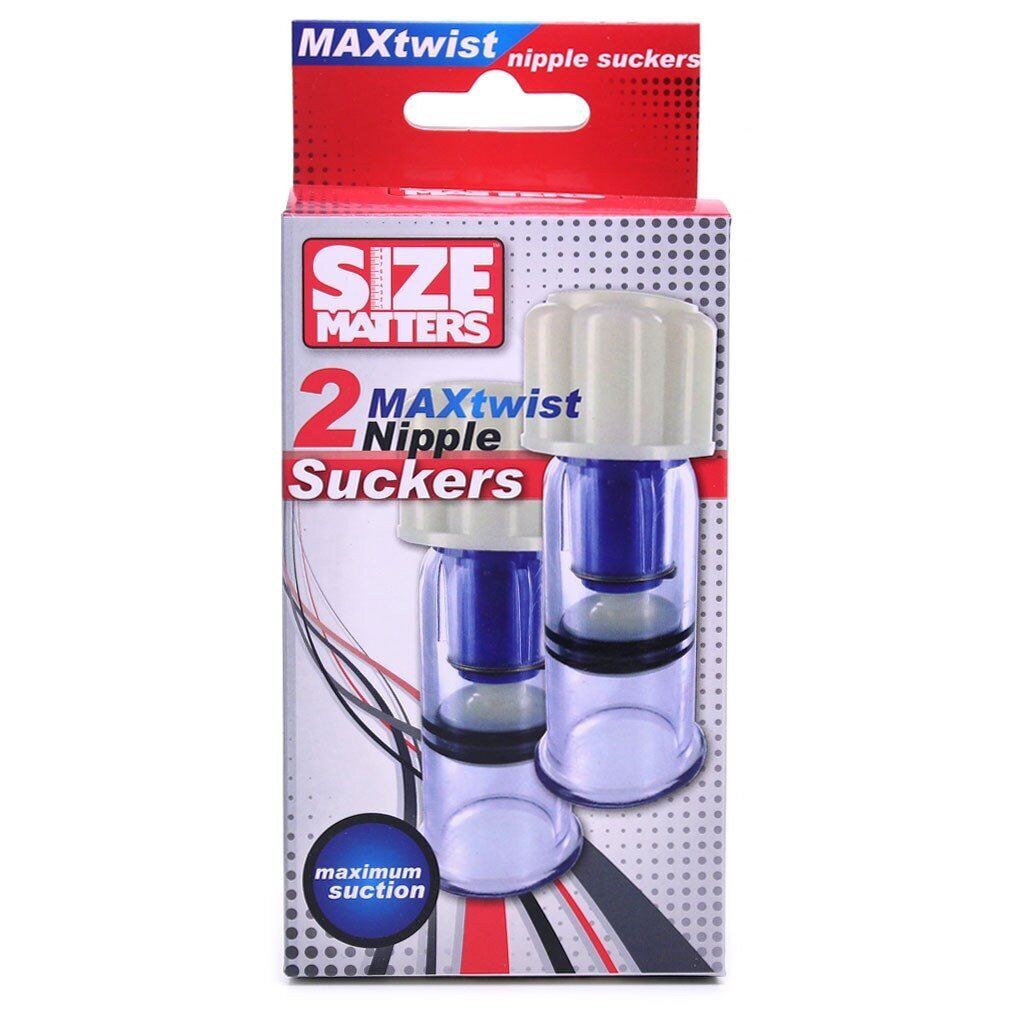 MAXtwist Nipple Suckers Breast Nipple Enlarger Enhancer Suction Pump
