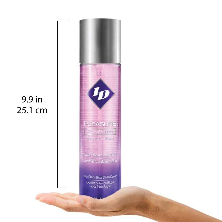 ID Pleasure Personal Lubricant Tingling Sensation Stimulating Water Based 17oz