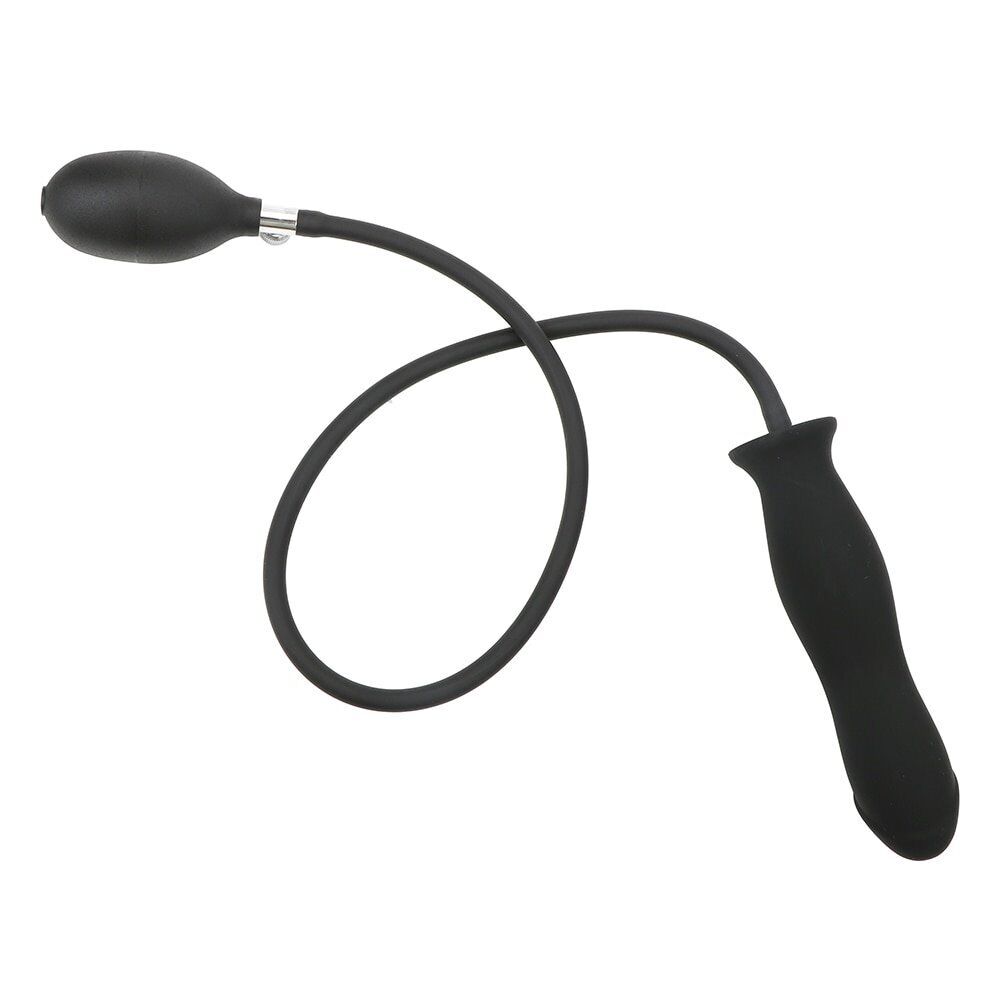 Inflatable Realistic Anal Dildo Butt Plug Balloon Pump Anal Sex Toys