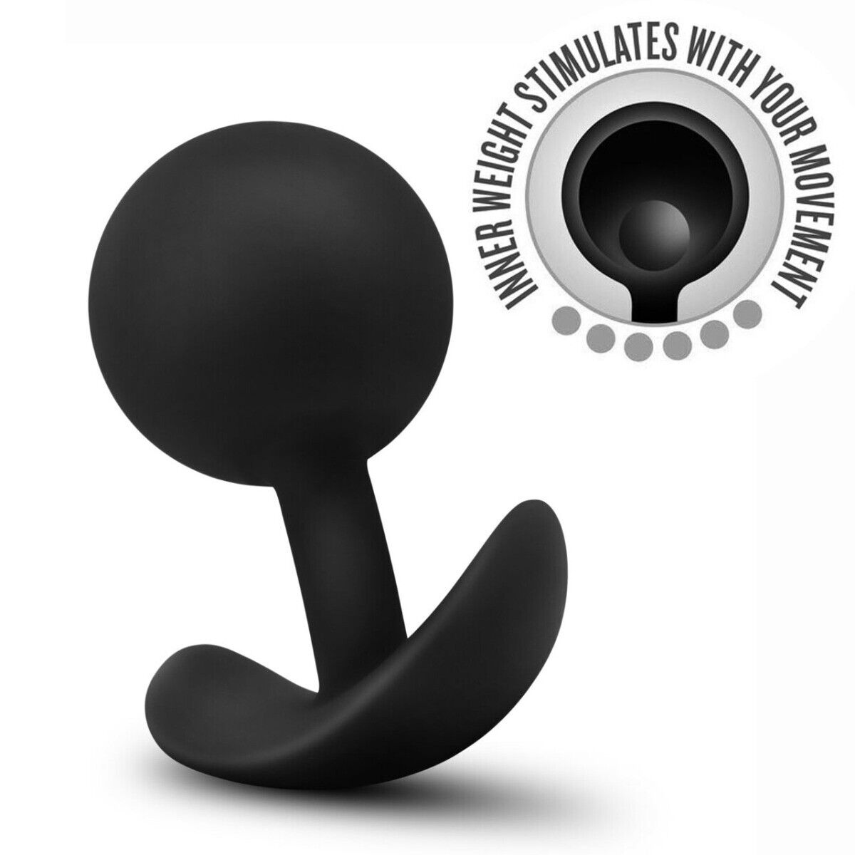 Silicone Wearable Vibrating Anal Beads Butt Plug Sex Toys for Men Women Couples