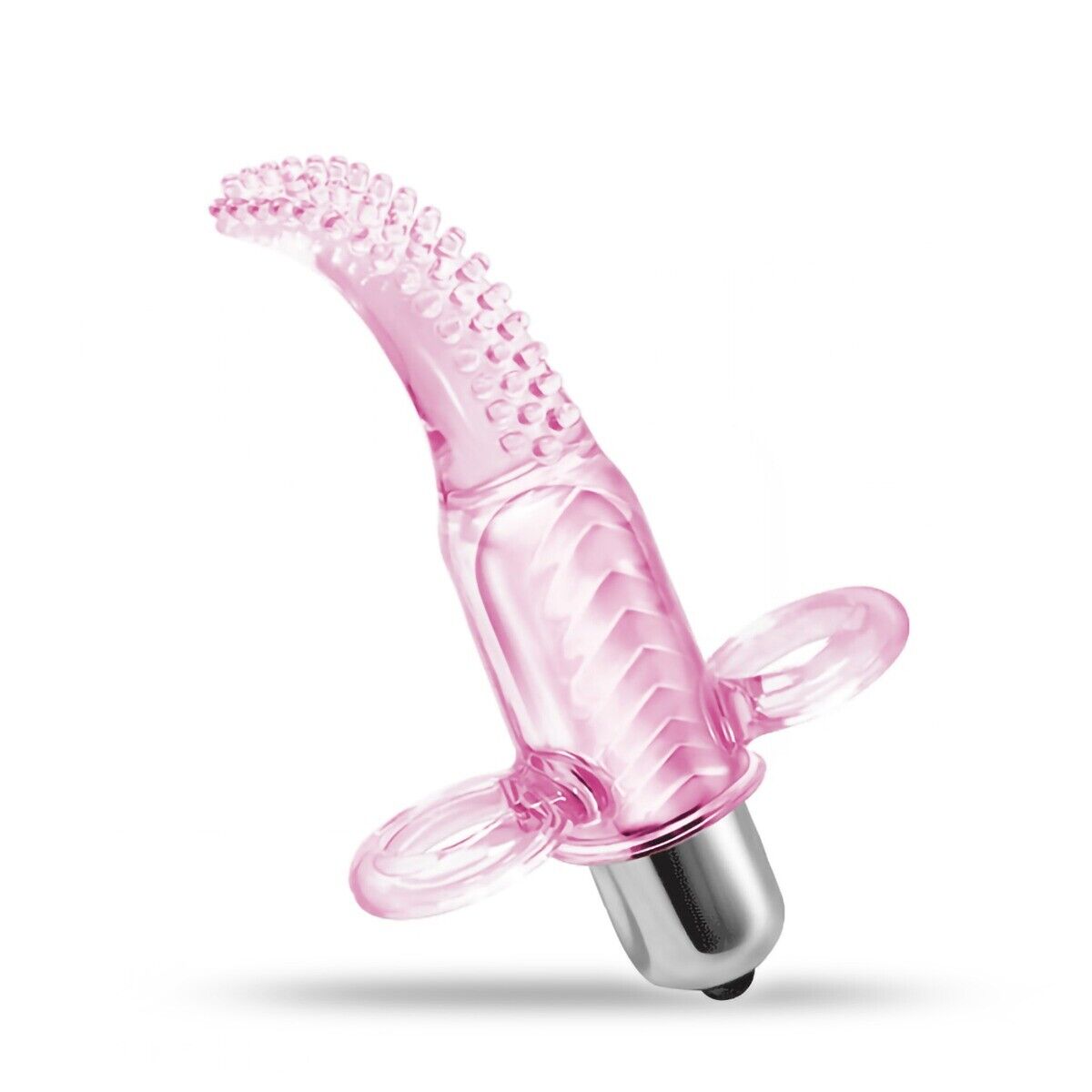 Vibrating Tongue Finger Massager Vibe Vibrator Orgasm Sex-toys for Women