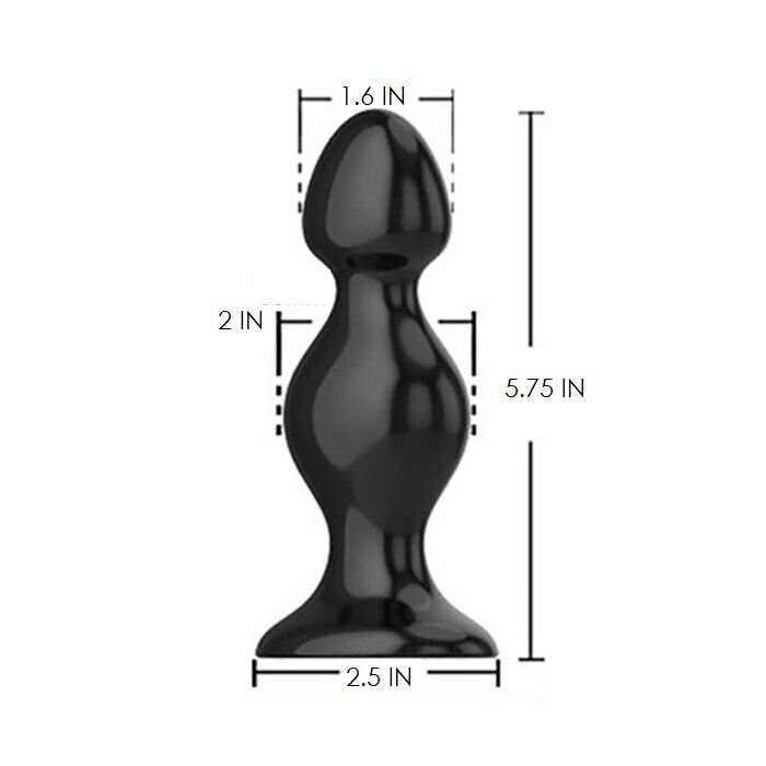 5.75" Medium Anal Butt Plug Beads Anal Sex Toys for Men Women Couples