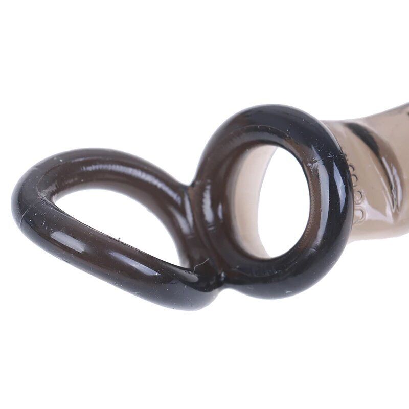 Foreskin Glan Cock Ring Penis Extension Sleeve Enhancer Sex Toys for Men Couples