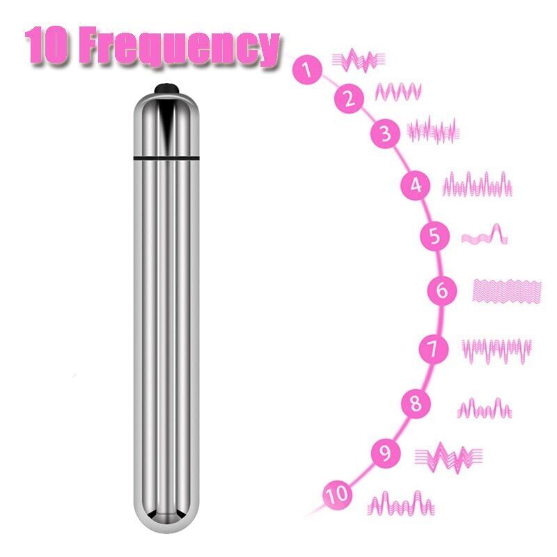 Extra Long Slim Clit Anal G-spot Vibrator Stimulator Sex-toys for Women