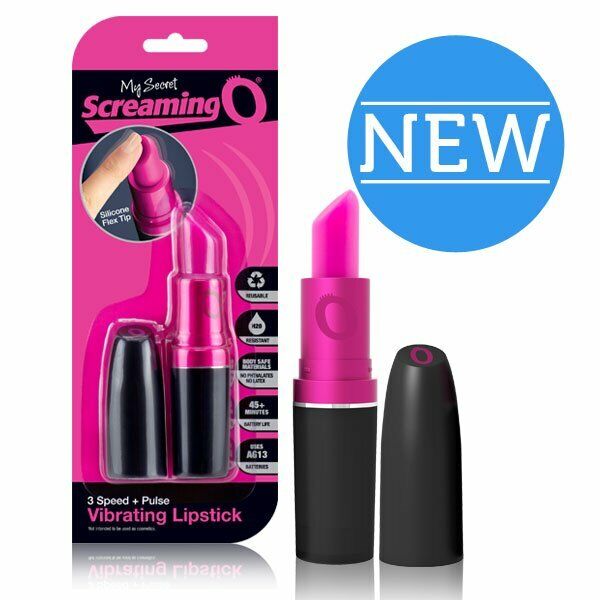 My Secret Screaming O Vibrating Lipstick Mini Vibe Vibrator Discreet Sex Toy