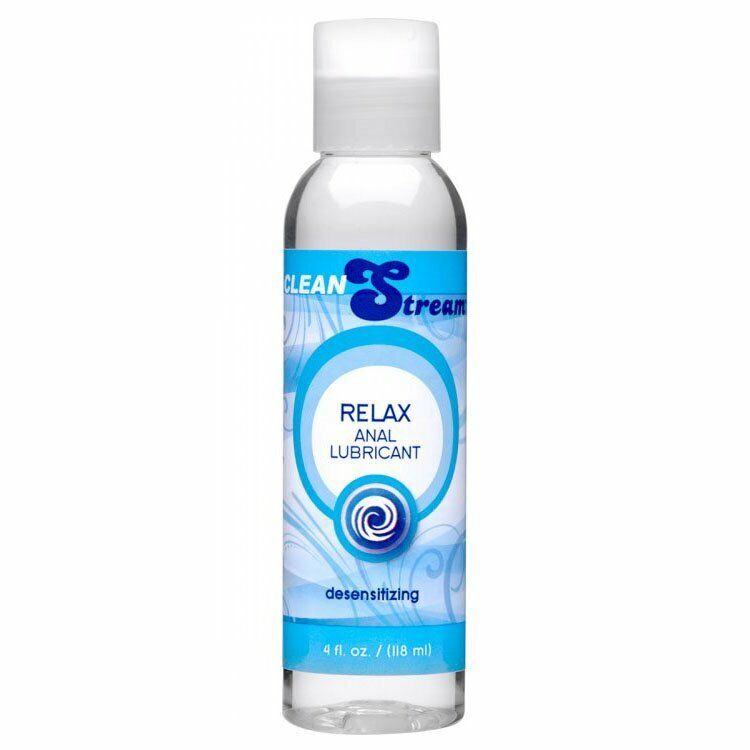 CleanStream Relax Desensitizing Numbing Anal Lube Lubricant Desensitizer 4 oz
