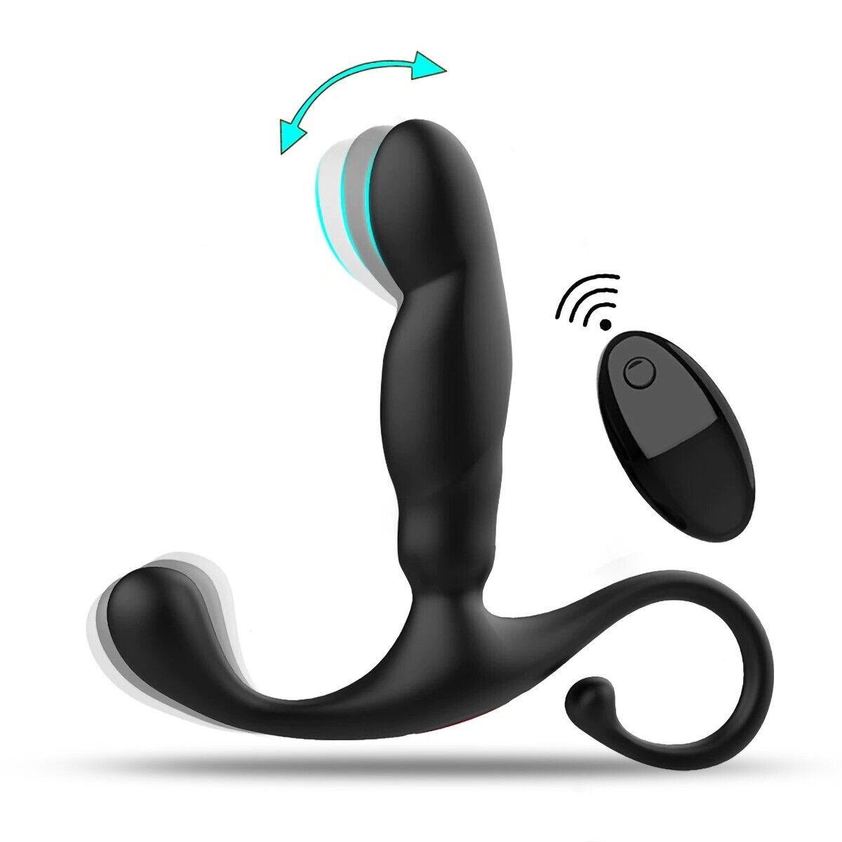 P-spot Prostate Massager Anal Stimulator Probe Vibrator Motion Fingering Tip