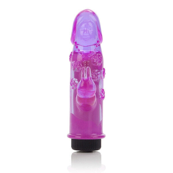 Mini Jelly Vaginal Anal G-spot Clit Rabbit Vibrator Vibe Beginner Sex Toy