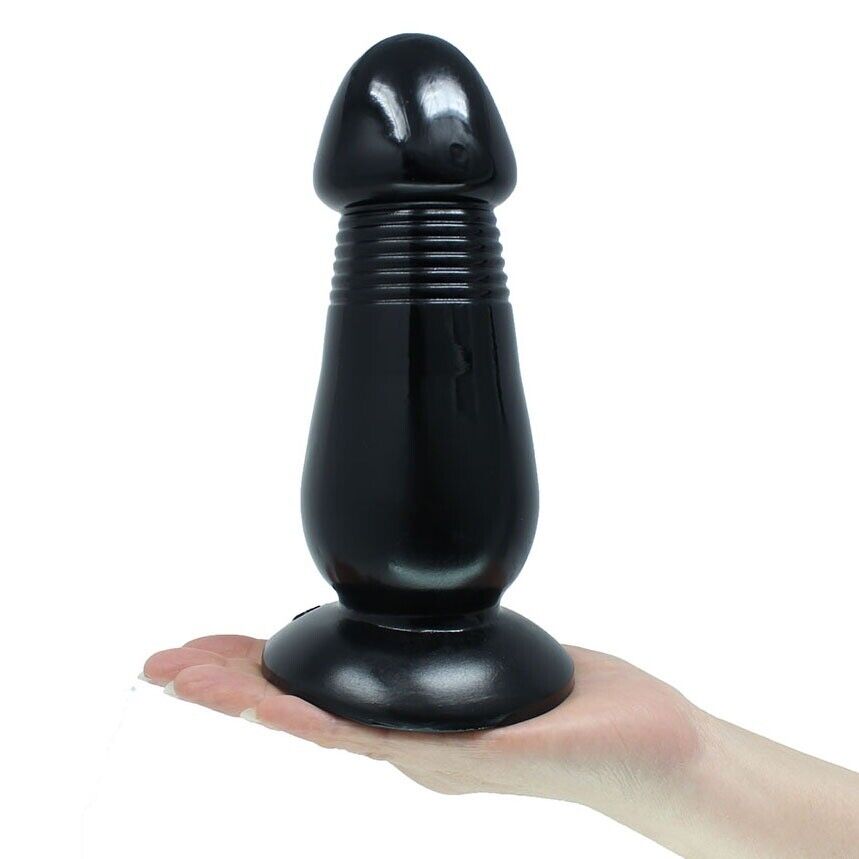 Soft Squeezable XL Extra Large Realistic Anal Butt Plug Dildo With Suction Cup