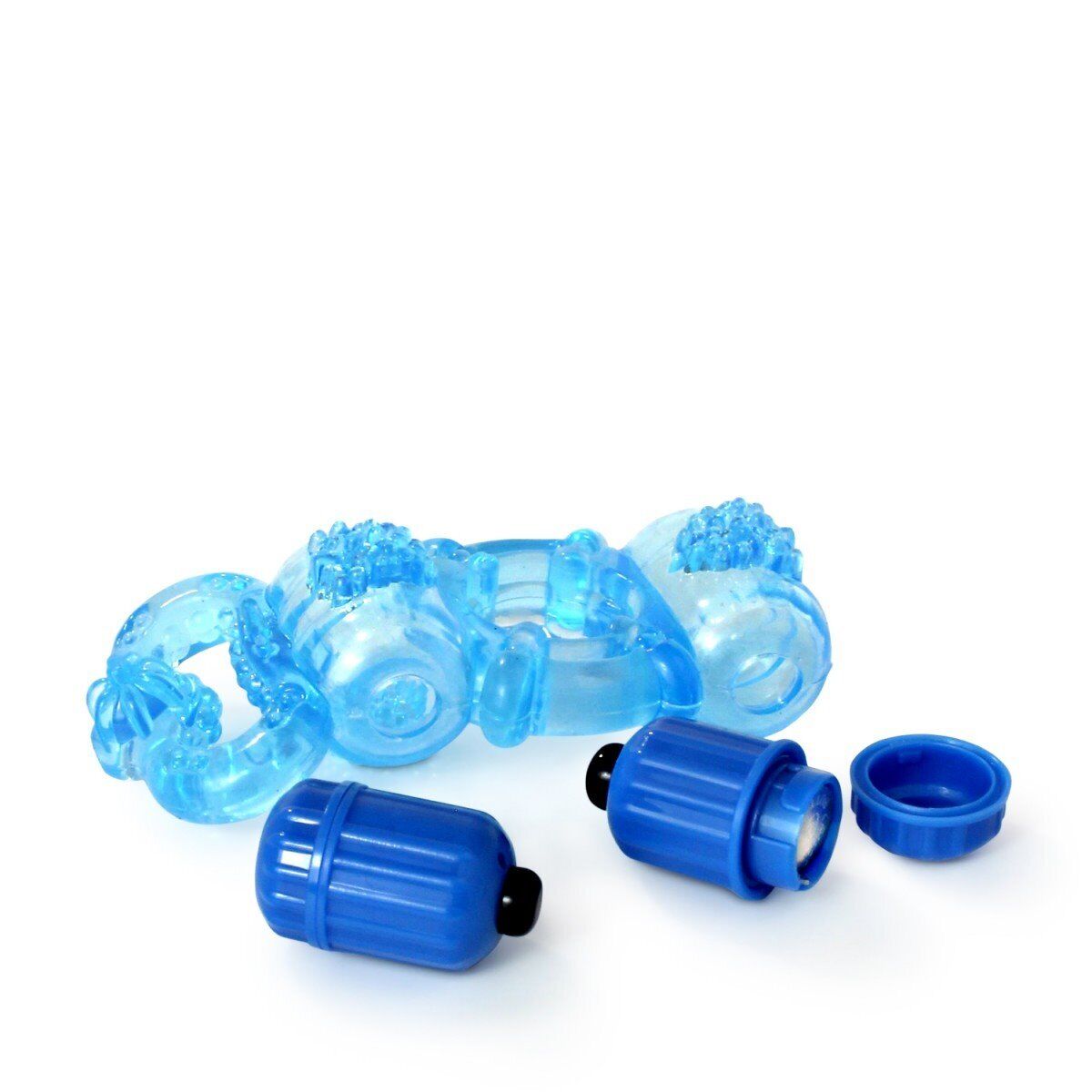 Screaming O Trio Vibrating Penis Cock and Balls Ring Delay Prolong Sex Toys