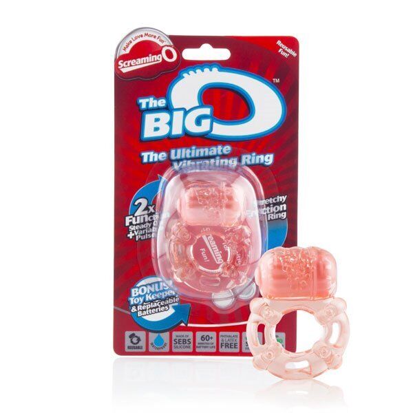 Screaming O The Big O Vibrating Penis Erection Enhancer Prolong Delay Cock Ring