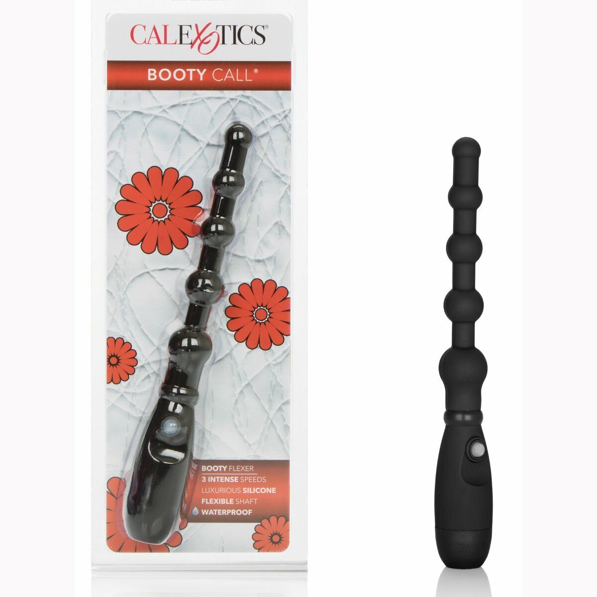 Booty Call Booty Flexer Beaded Silicone Anal Vibe Vibrator Beginner Anal Sex Toy