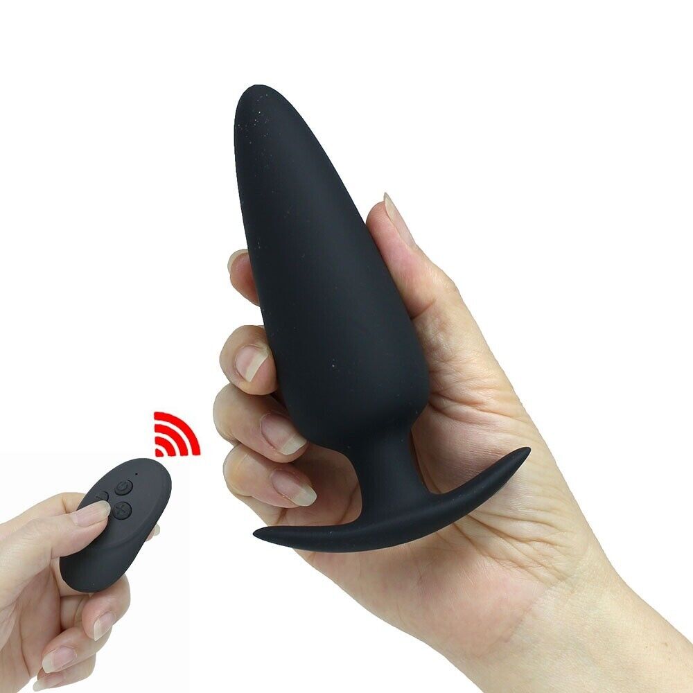Wireless Remote Control Wearable Anal Trainer Butt Plug Vibrator Sex Toys
