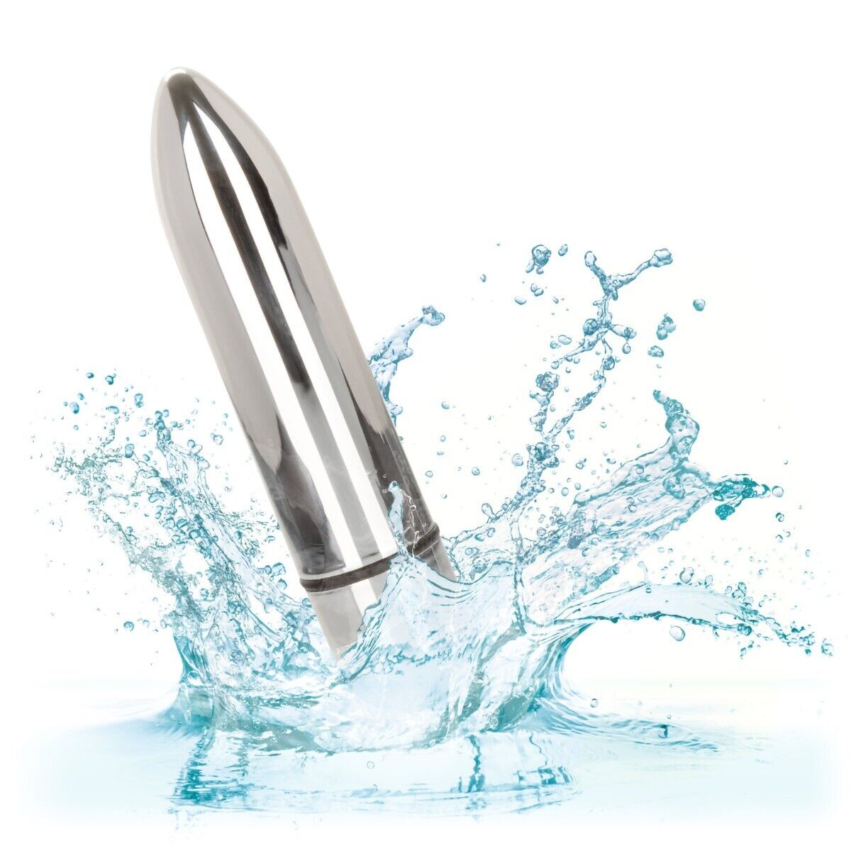 7 Multi-speed Mini Silver Vibrating Bullet Vibrator Beginner Sex Toys for Women