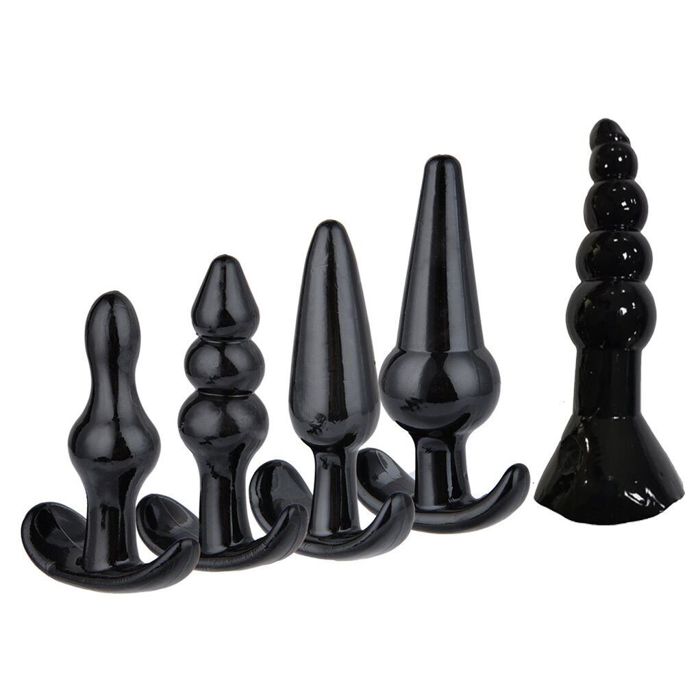 7 Piece Anal Play Kit Anal Trainer Beads Butt Plug Vibrator Sex Toys for Couples