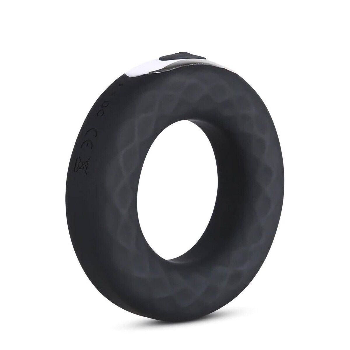 Vibrating Donut Penis Cock Ring Male Masturbator Sex-toys for Men Couples
