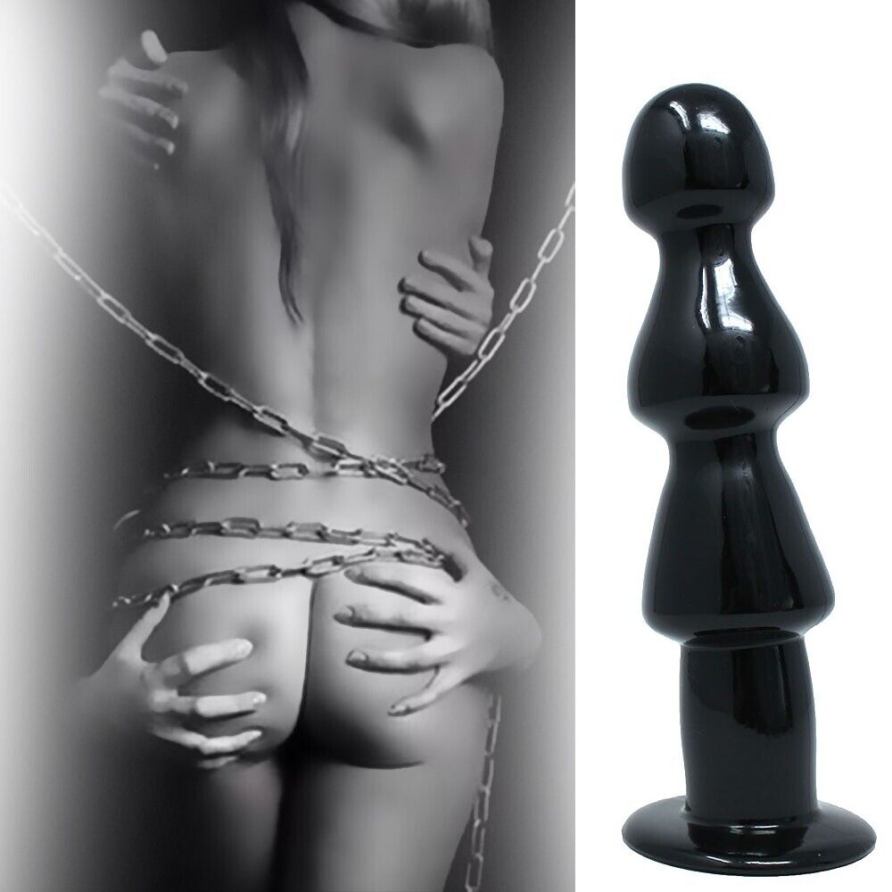 Thick XL Beaded Anal Dildo Butt Plug Dilo Anal Play Sex Toy for Men Women Couple