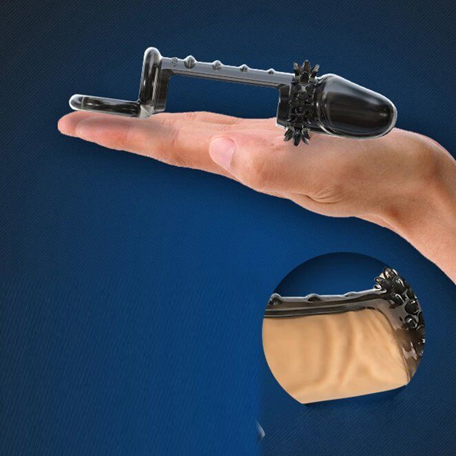 Foreskin Glan Cock Ring Penis Extension Sleeve Enhancer Sex Toys for Men Couples