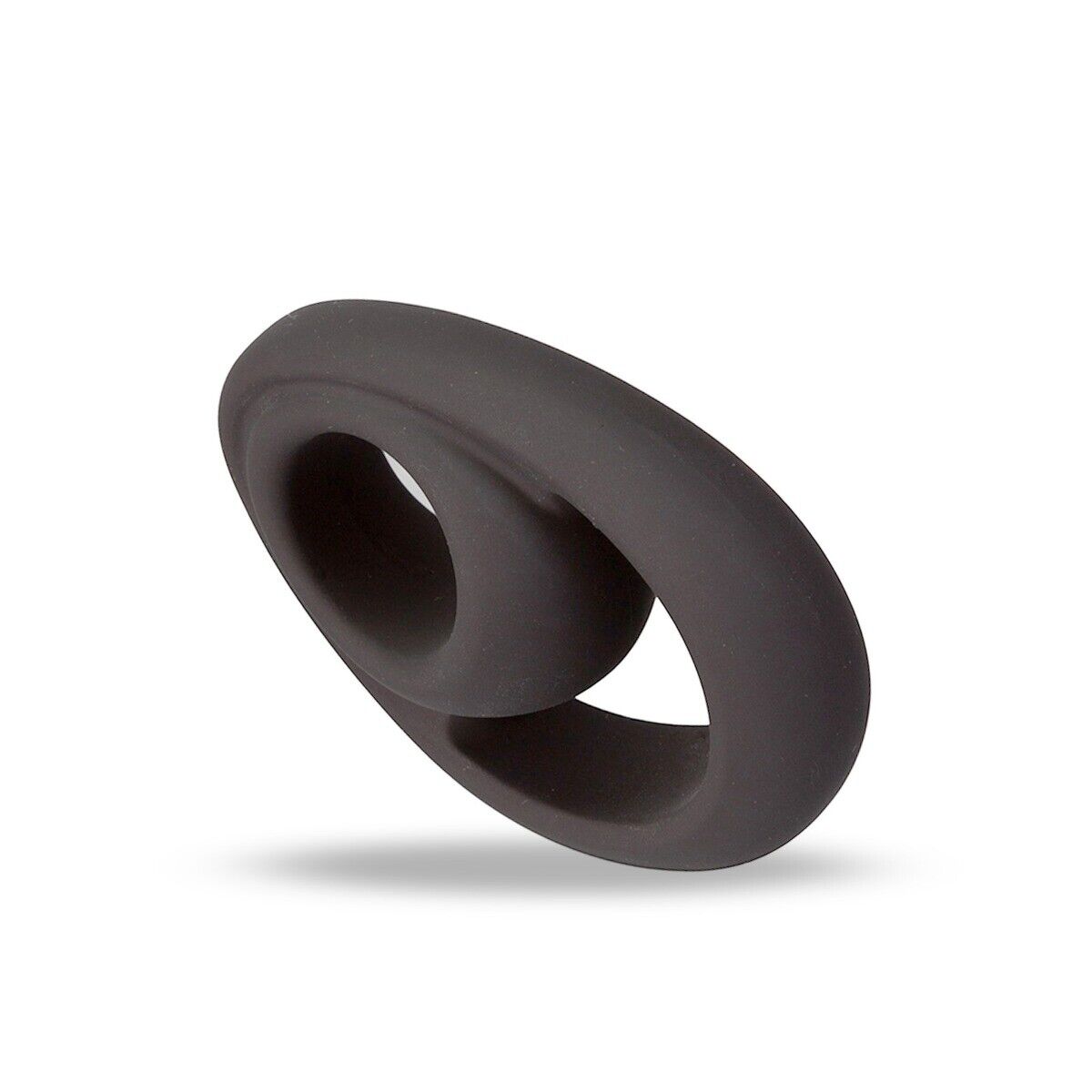 Ultra Soft Stretchy Thick Liquid Silicone Male Penis Enhancer Cock Balls Ring