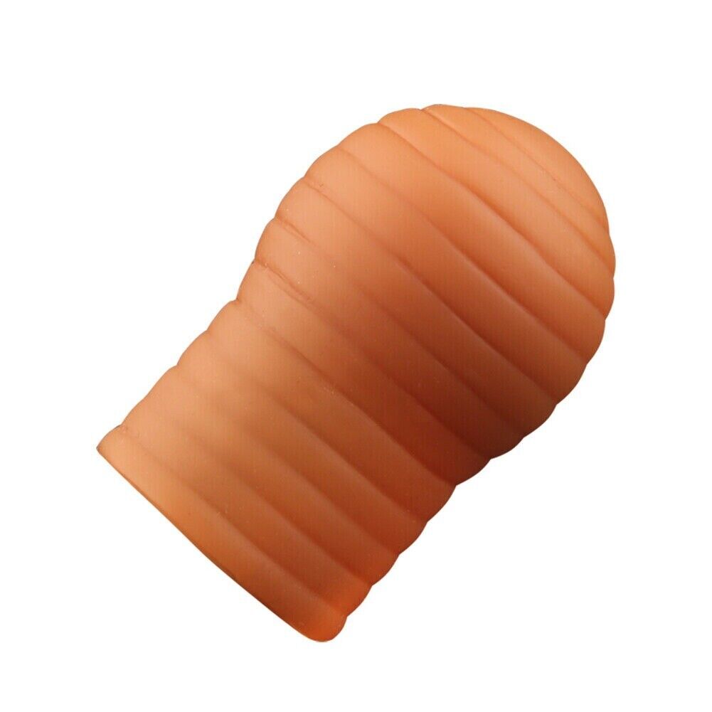 Silicone Foreskin Penis Cock Ring Prolong Delay Premature Ejaculation Enhancer