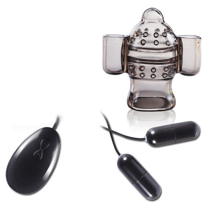 Vibrating Penis Head Teaser Male Masturbator Cock Stroker Trainer Sex Toy