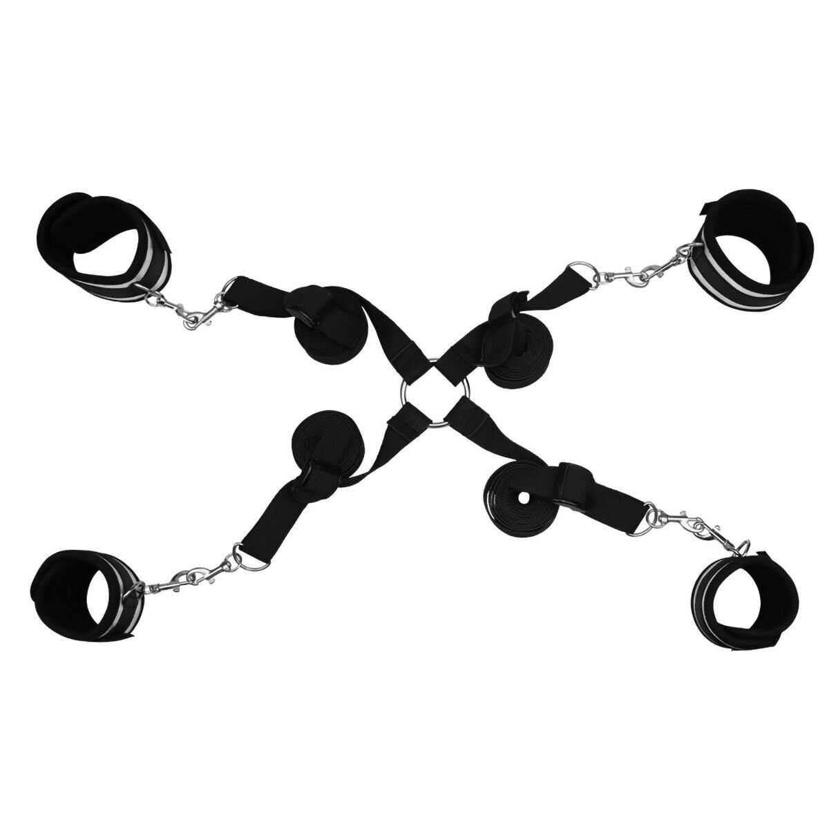 Bed Restraint System Lover Couple Bedroom SM Bondage Sex Toys