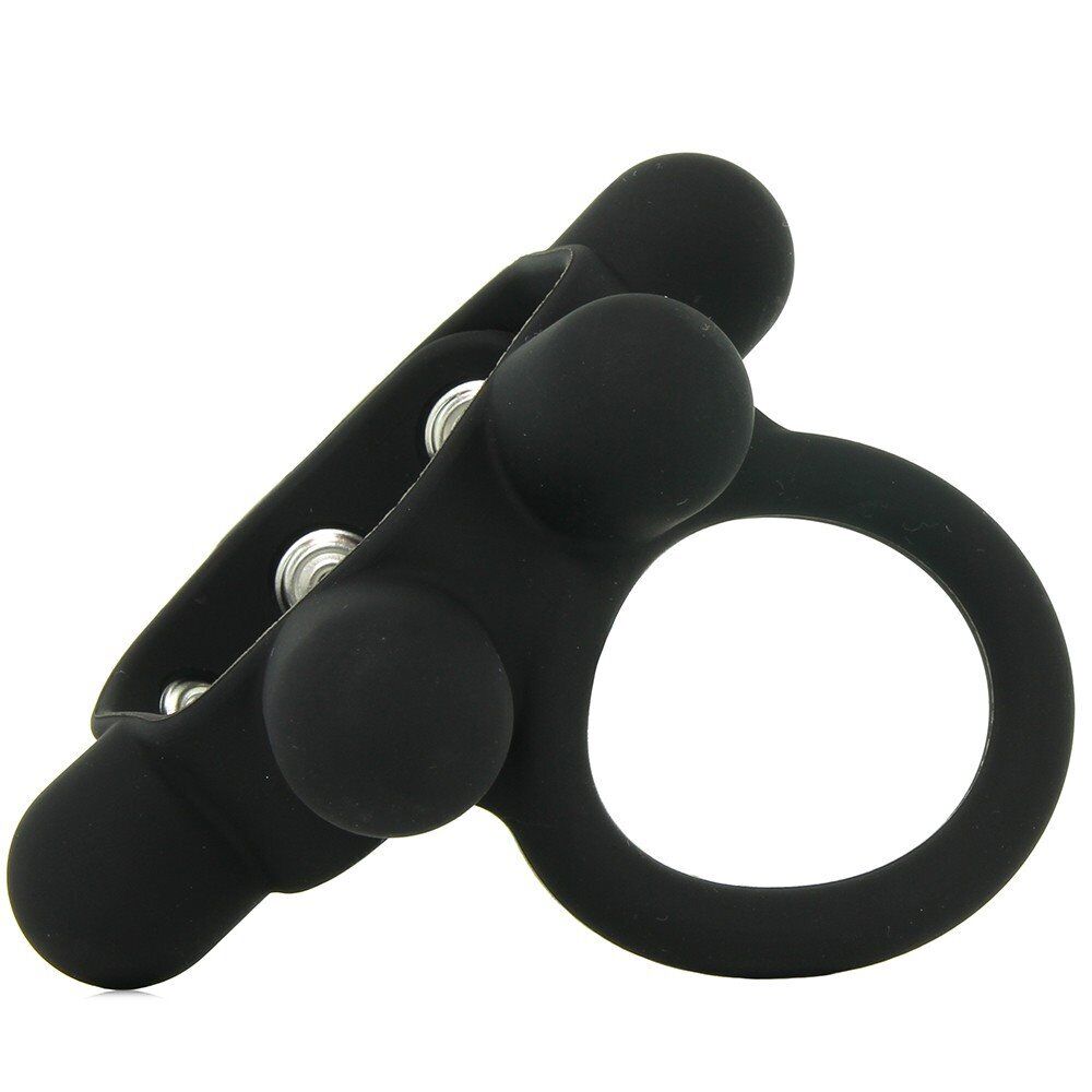 Silicone Stretchy Medium Cock Ring Scrotum Ball Stretcher with Added Weight