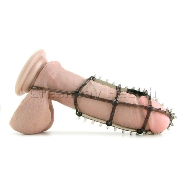 Ultimate Cock Cage Climax Penis Sleeve Extension Girth Enhancer French Tickler