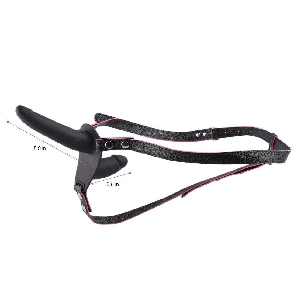 Silicone Double Penetration Ended Dildo Strap-on Harness Lesbian Sex Toys