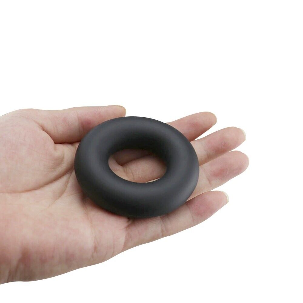 Stretchy Silicone Male Penis Enhancer Prolong Delay Sex Cock Ring for Men