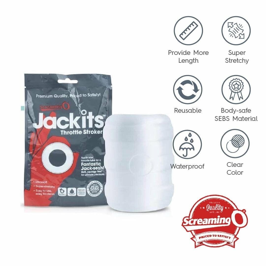 Jackits Throttle Stroker Sleeve Male Masturbator Discreet Sex Toys for Men
