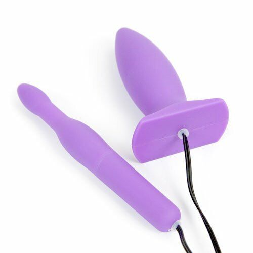 Beginner Anal Sex Toy Trainer Kit Slim Slender Anal Vibe Vibrator Butt Plug