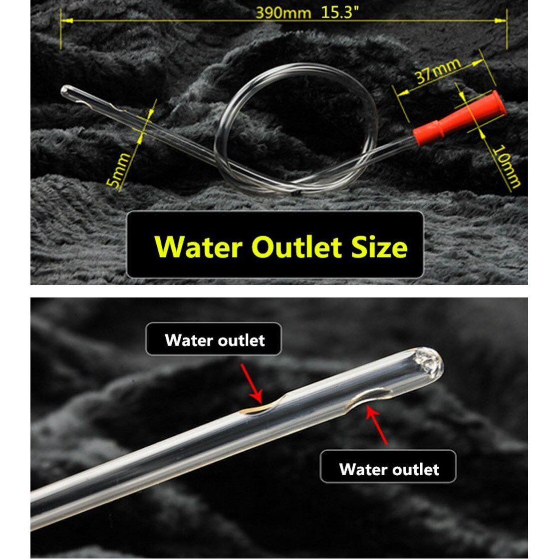 150ml Large Douche Enema Syringe with Tube Hose Injection Enama Supply