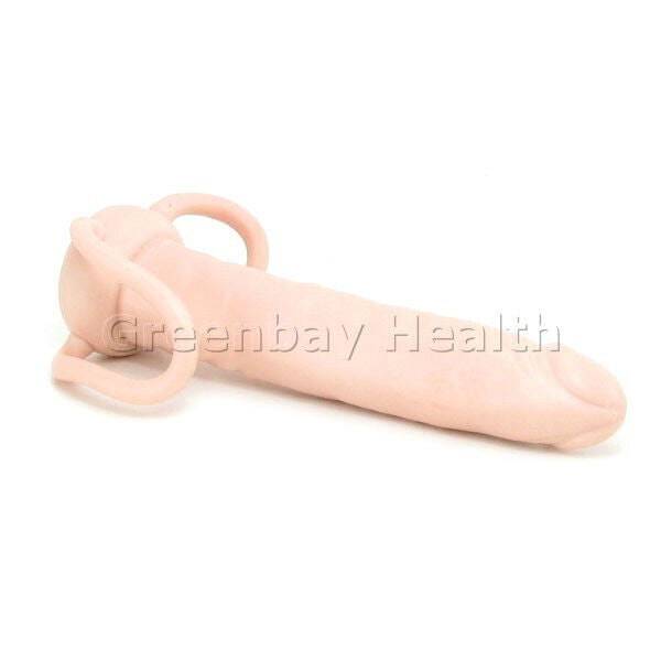 Accomodator Dual Penetrator Double Penetration Cock Ring DP Anal Sex Dildo Dong