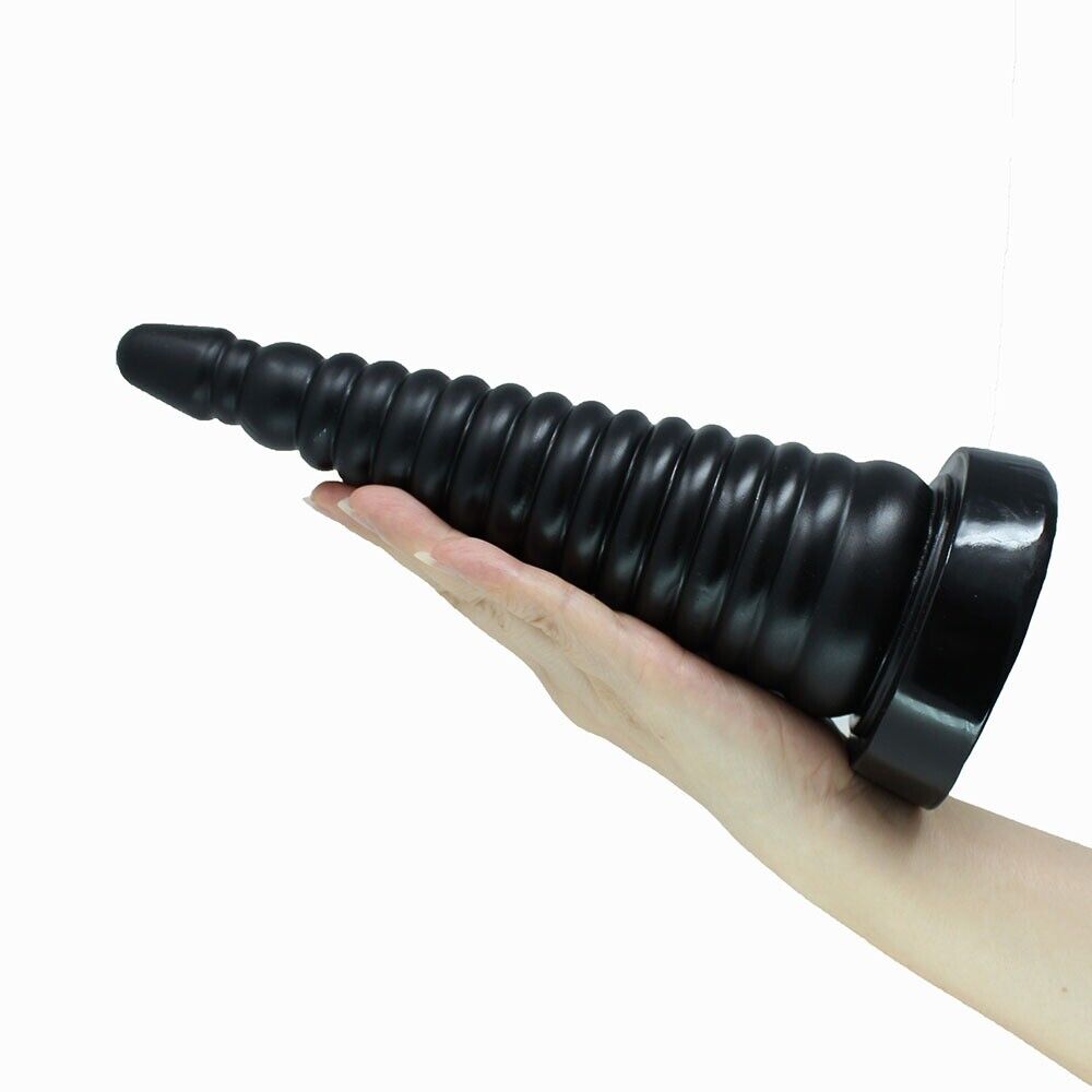 10" Extra Large XXL Anal Expansion Stretcher Stretching Butt Plug Dildo Trainer