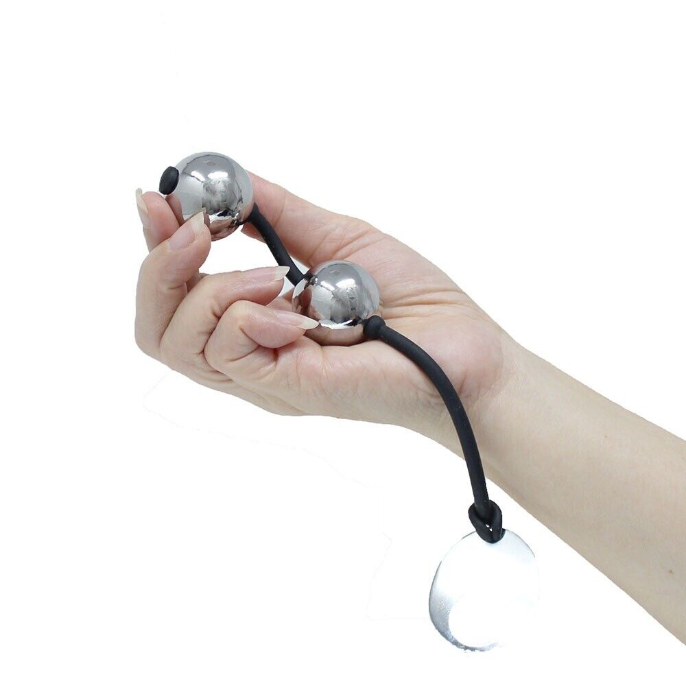 Heavy Duty Stainless Steel Vaginal Anal Beads Orgasm Ben Wa Balls