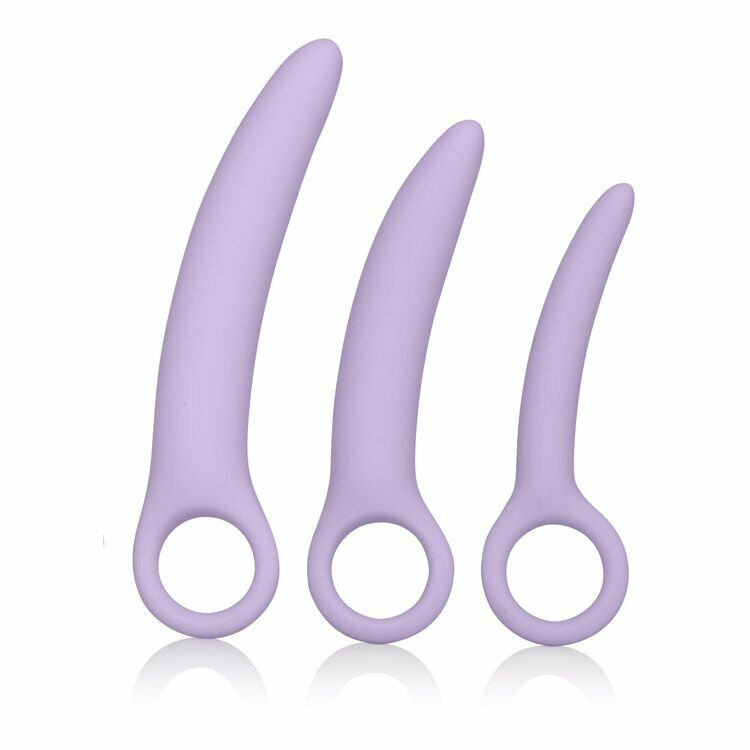Dr Laura Berman Alena Set of 3 Silicone Dilators Pelvic Muscles Kegel Exerciser