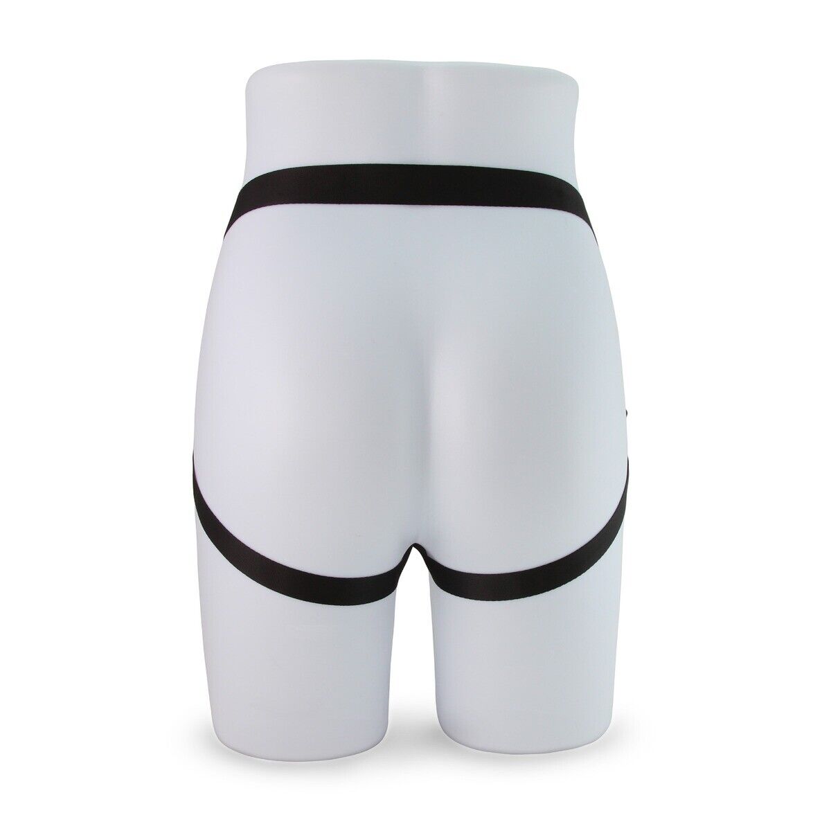 Adjustable Strap On Harness with 8.5" Realistic G-spot Anal Pegging Dildo Dong