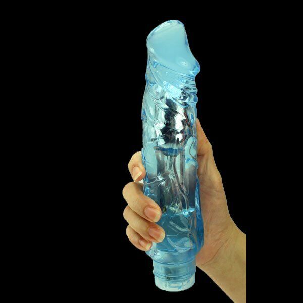 Waterproof Multi-speed Thick Jelly Realistic Vibrating Dildo Cock Vibe Vibrator