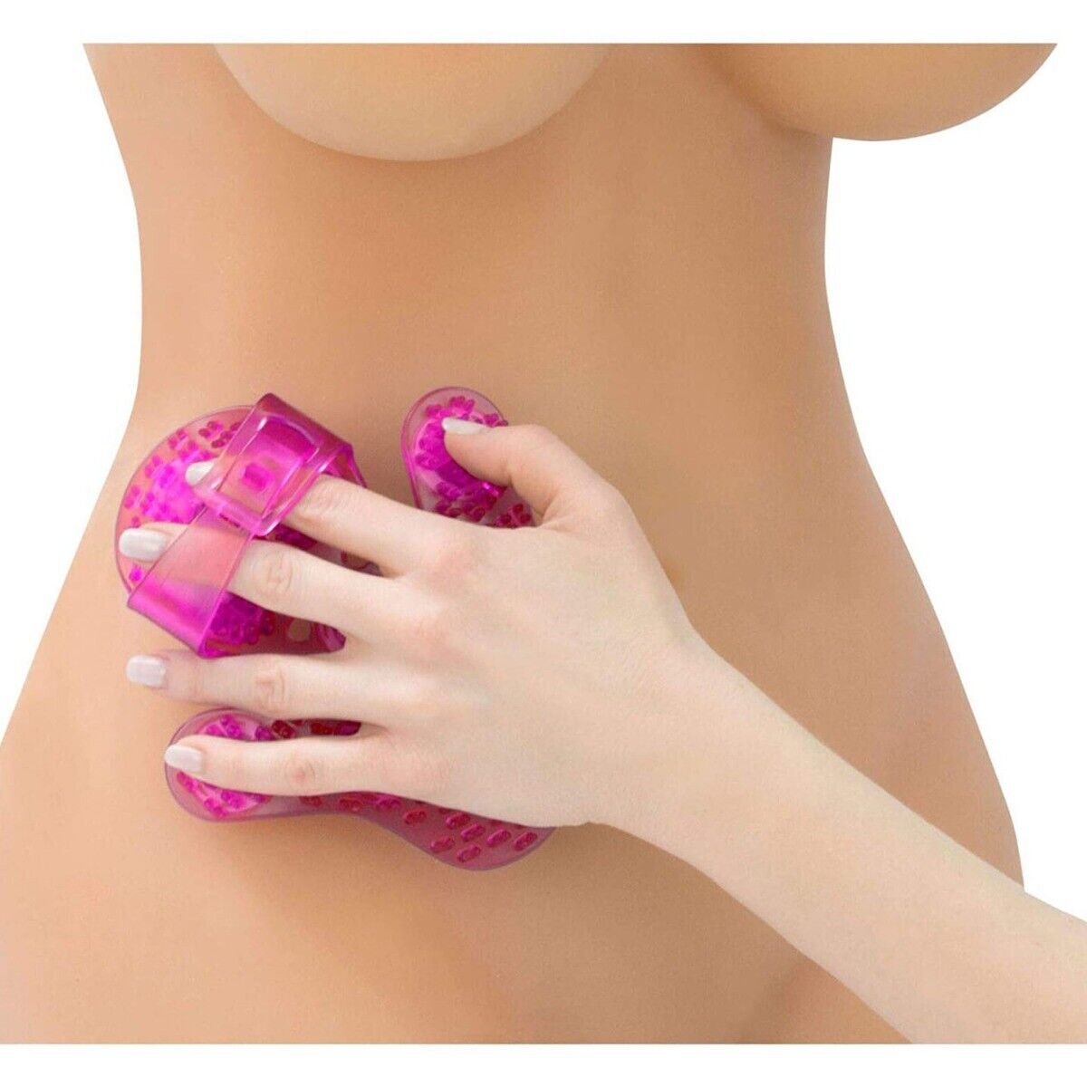 Hand Held 360-degree Roller Balls Full Body Massager Glove