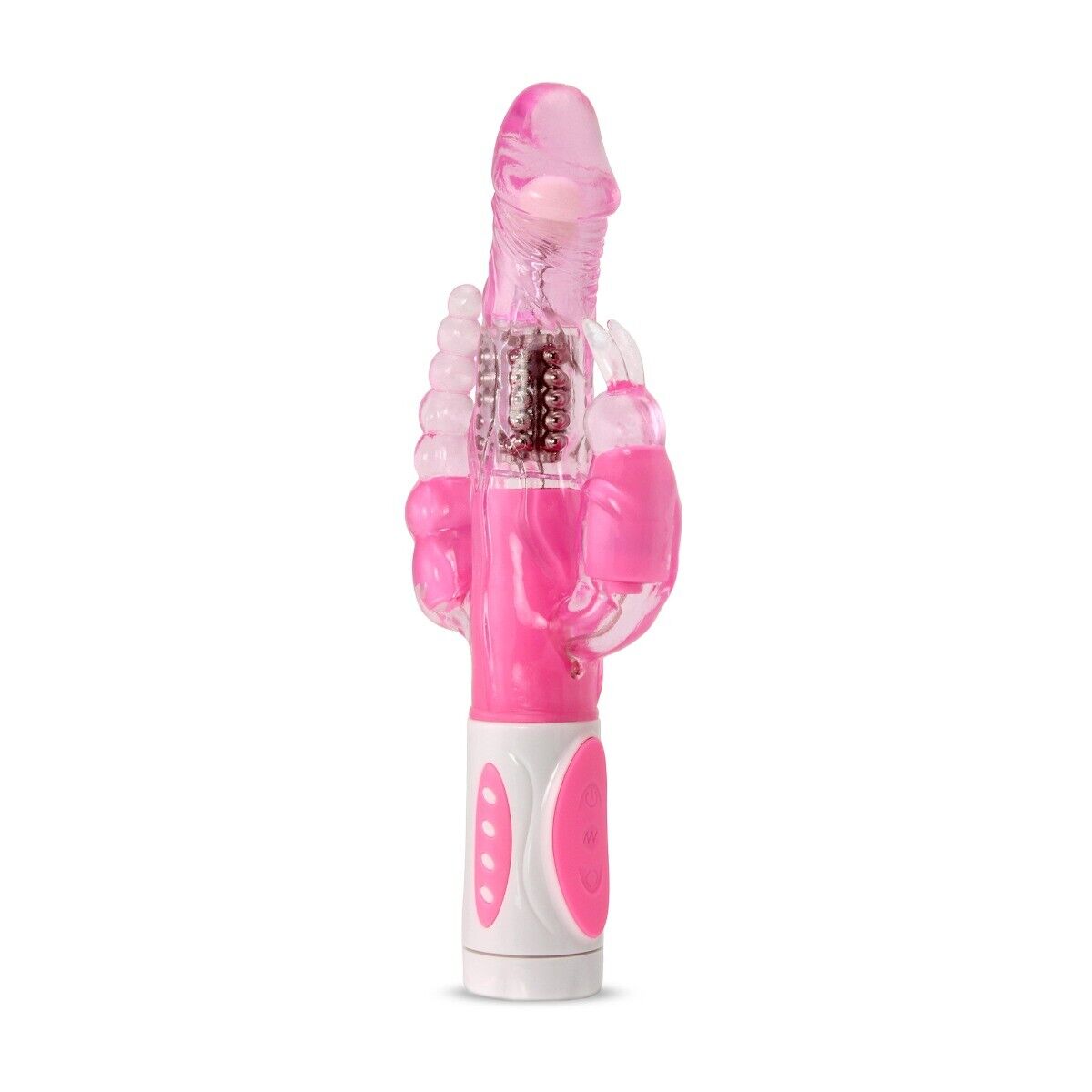 Clitoral Anal G-spot Triple Rabbit Vibrator Vibe Dildo Sex-toys for Women Couple