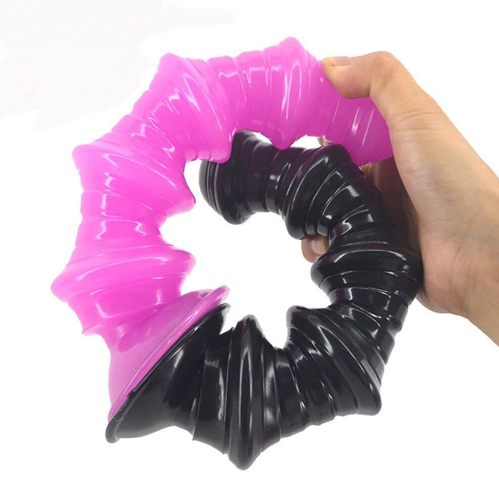 8" Large Ribbed Anal Dildo Butt Plug Anal Stretcher Dilator Expending Sex Toys