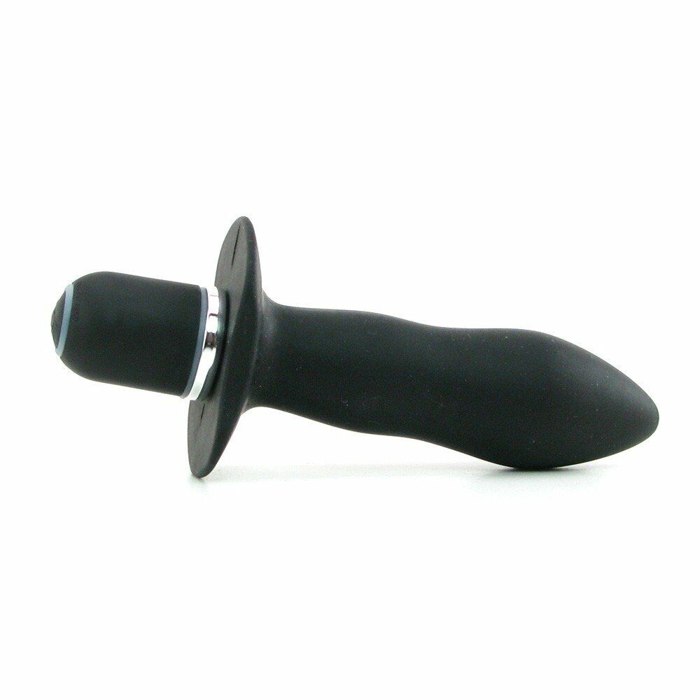 Vibrating Silicone P-spot Anal Probe Vibe Vibrator Prostate Massager Butt Plug
