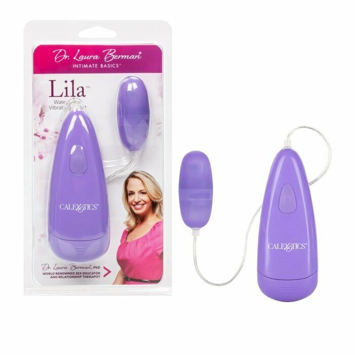 Dr. Laura Berman Lila Vibrating Bullet Egg Discreet Clit Climax Vibe Vibrator