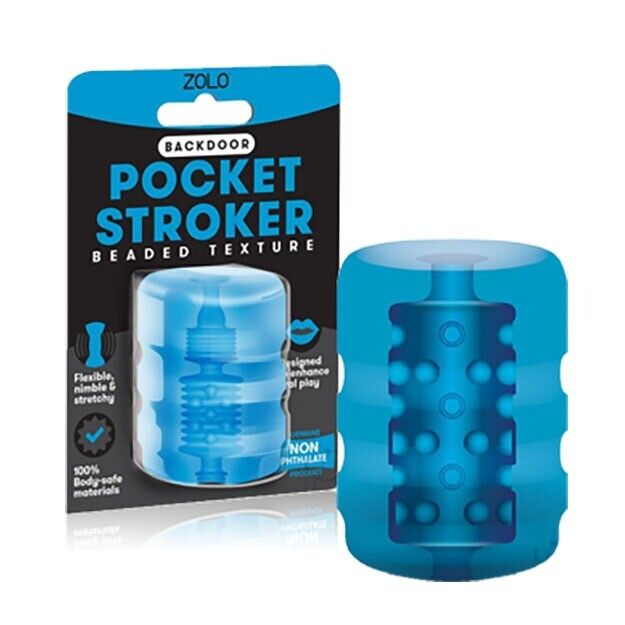 Zolo Backdoor Pocket Stroker Masturbator Sleeve Masturbation Sex Toys for Men