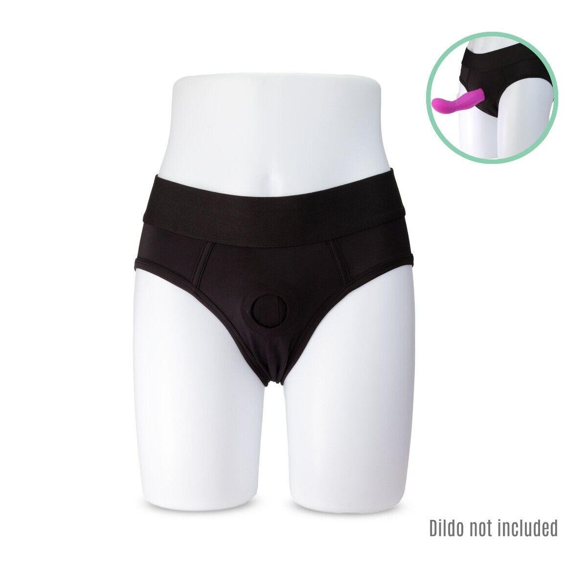 Strap-On Harness Shorts Briefs with O Ring for Pegging Dildo Dong Packing Packer