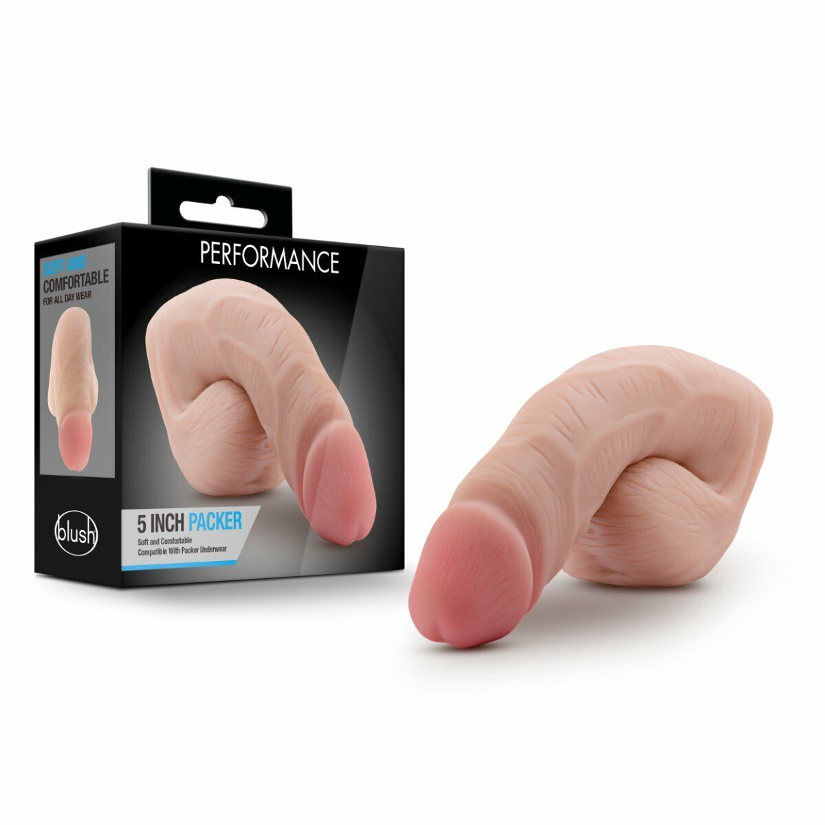 Packer Gear Packing Penis 5" Realistic Dildo Cock for Packing