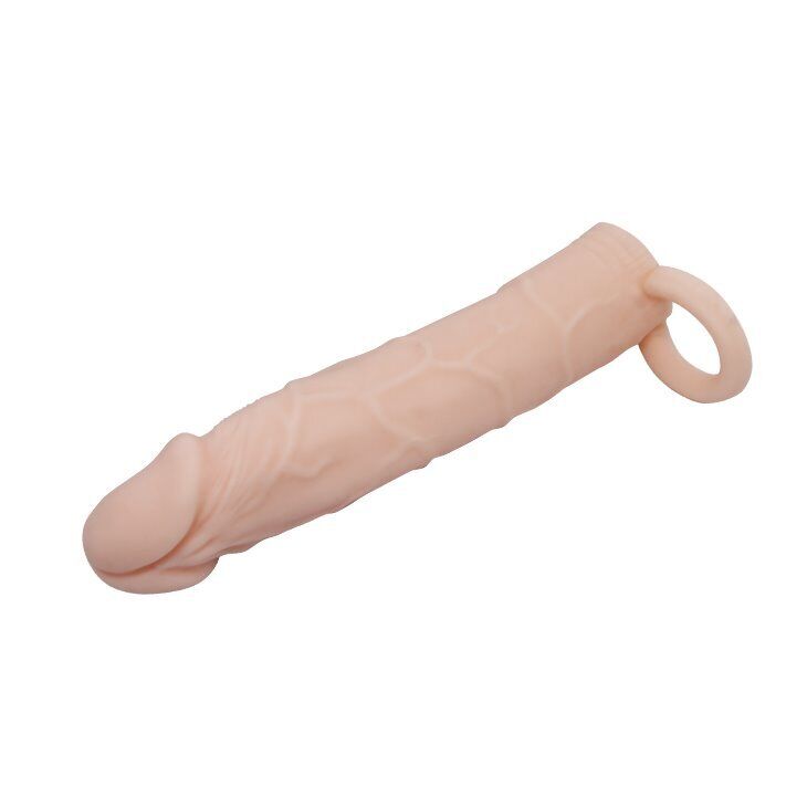 Male Penis Extension Extender Sleeve Sheath Width Length Girth Enhancer Enlarger